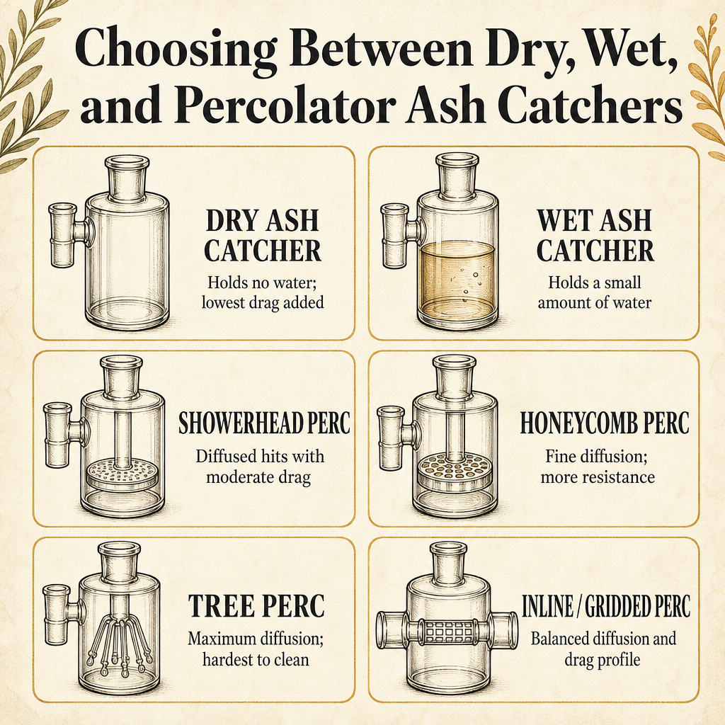 Choosing Between Dry, Wet, and Percolator Ash Catchers