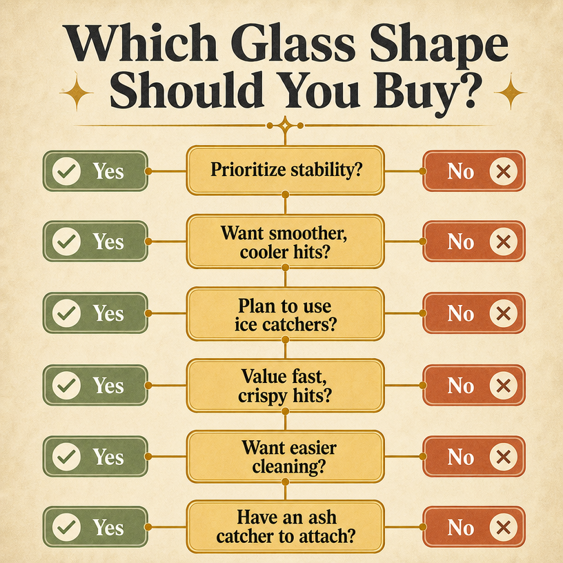 Which Bong Shape Should You Buy?
