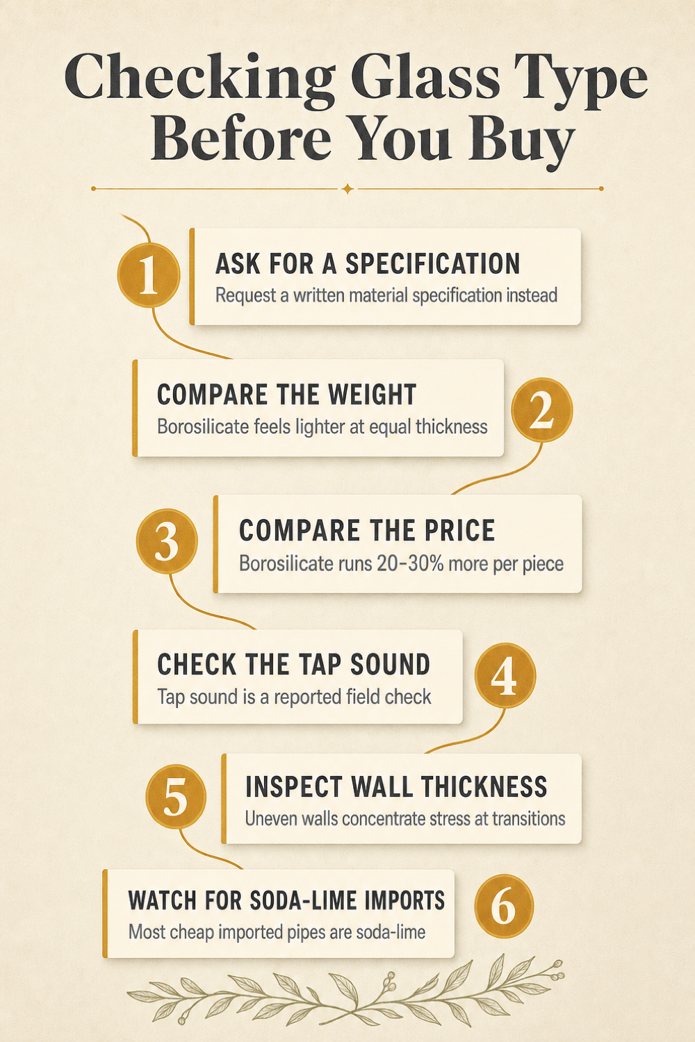 Checking Glass Type Before You Buy