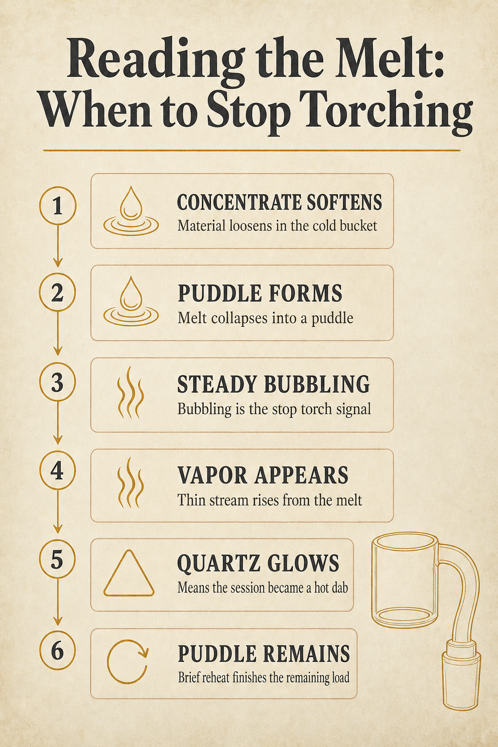 Reading the Melt: When to Stop Torching
