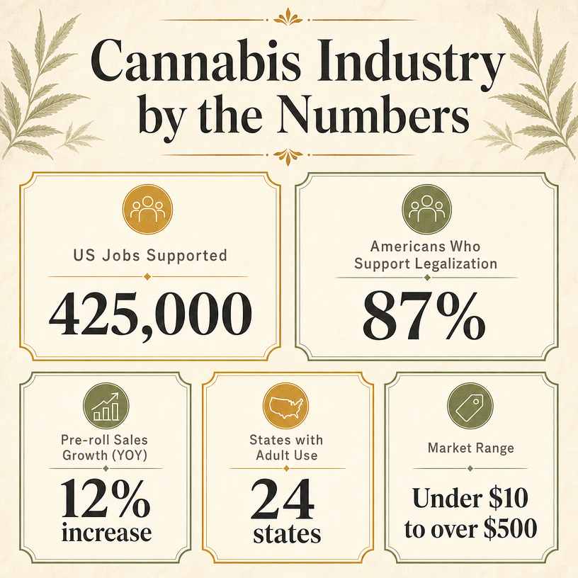 Cannabis Industry by the Numbers