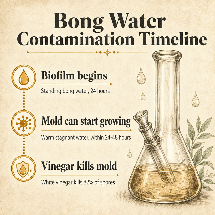 Bong Water Contamination Timeline