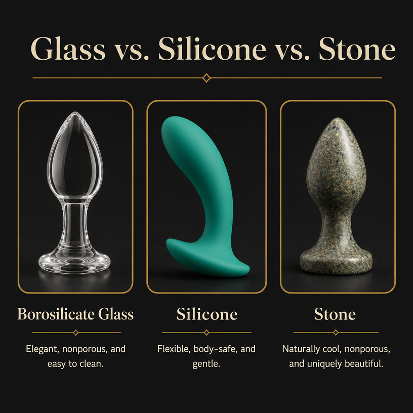 Glass vs. Silicone vs. Metal Pipes