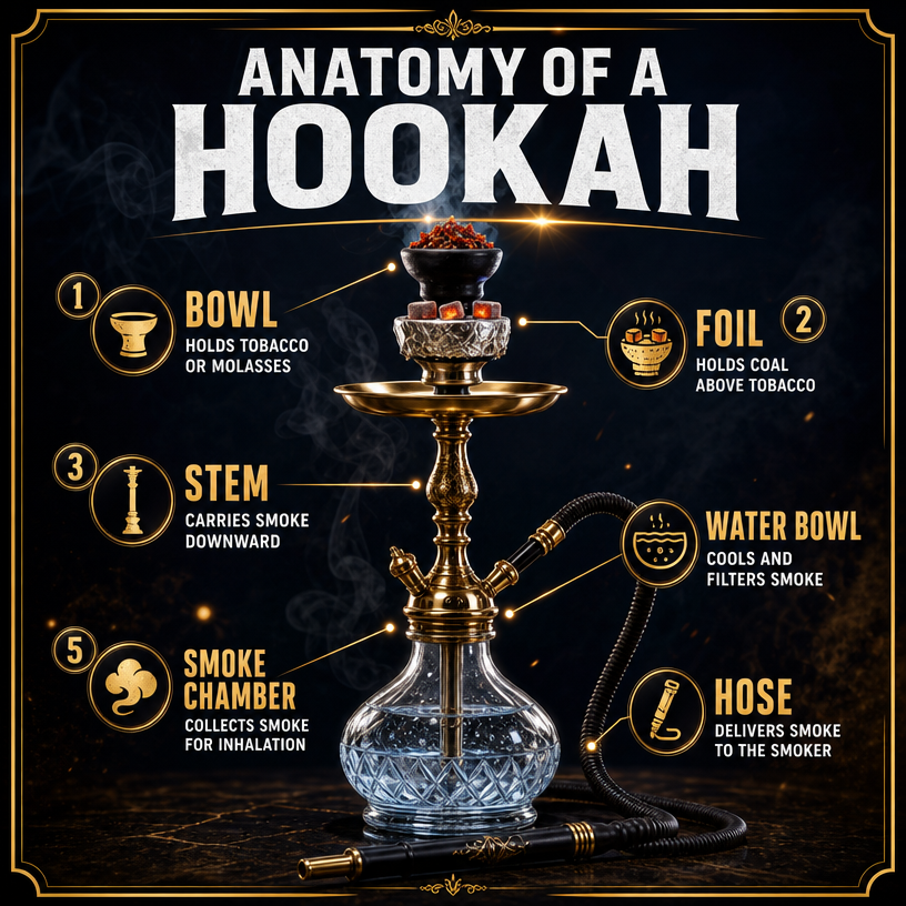 Anatomy of a Hookah