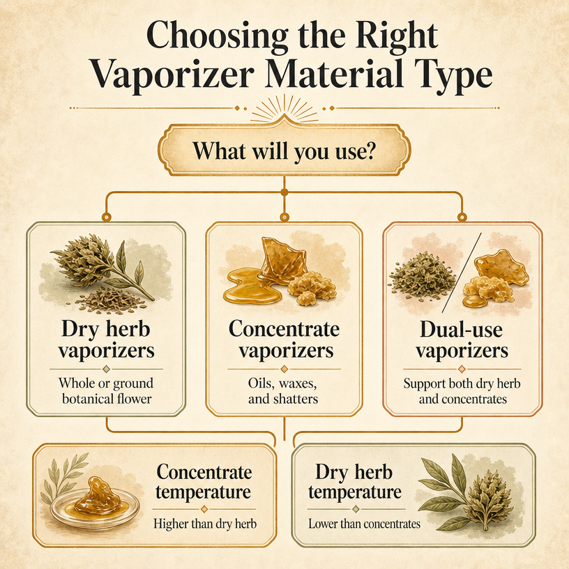 Choosing the Right Vaporizer Material Type