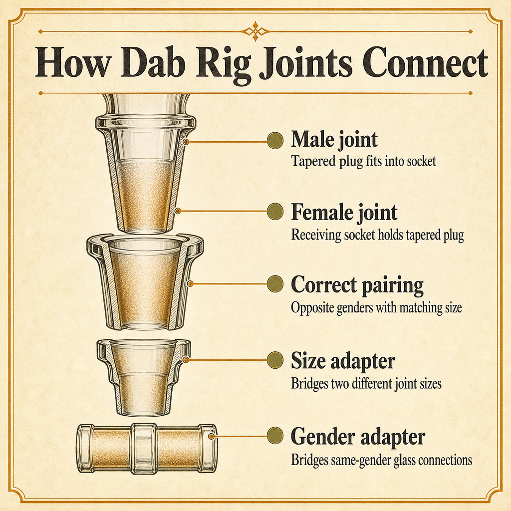 How Dab Rig Joints Connect