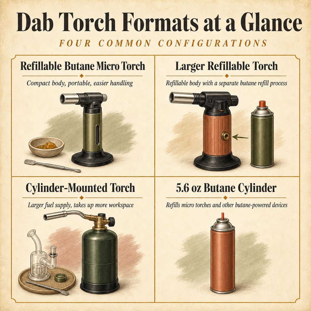 Dab Torch Formats at a Glance
