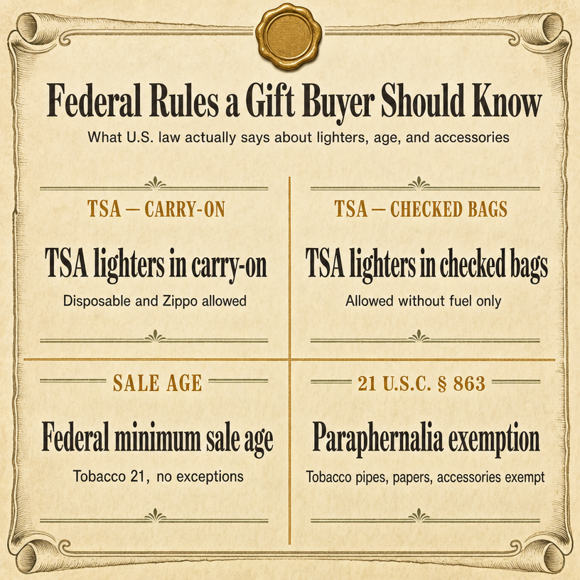 Federal Rules a Gift Buyer Should Know