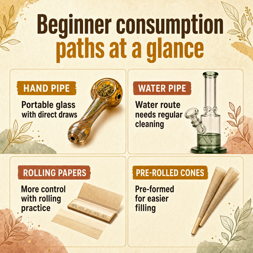 Beginner consumption paths at a glance