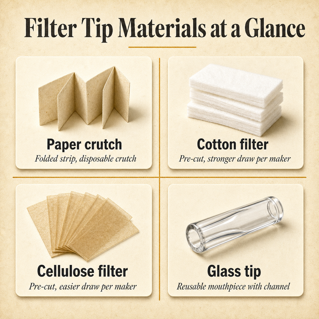 Filter Tip Materials at a Glance