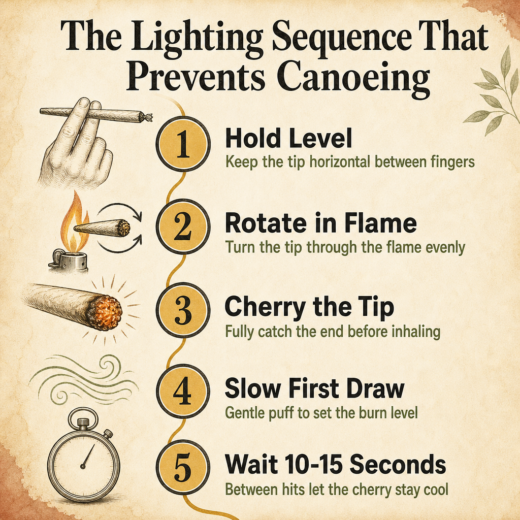 The Lighting Sequence That Prevents Canoeing