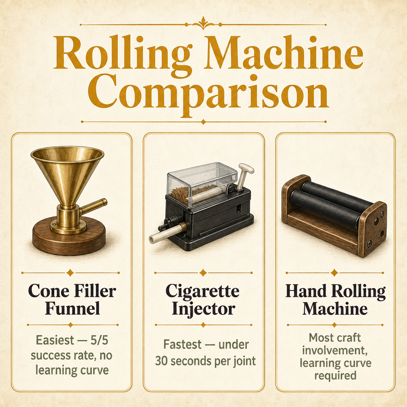 Rolling Machine Comparison