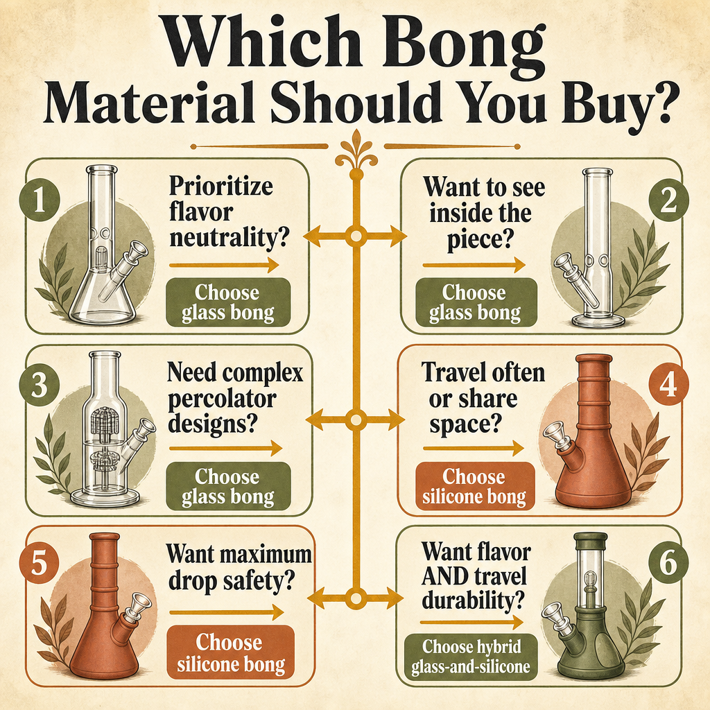 Which Bong Material Should You Buy?