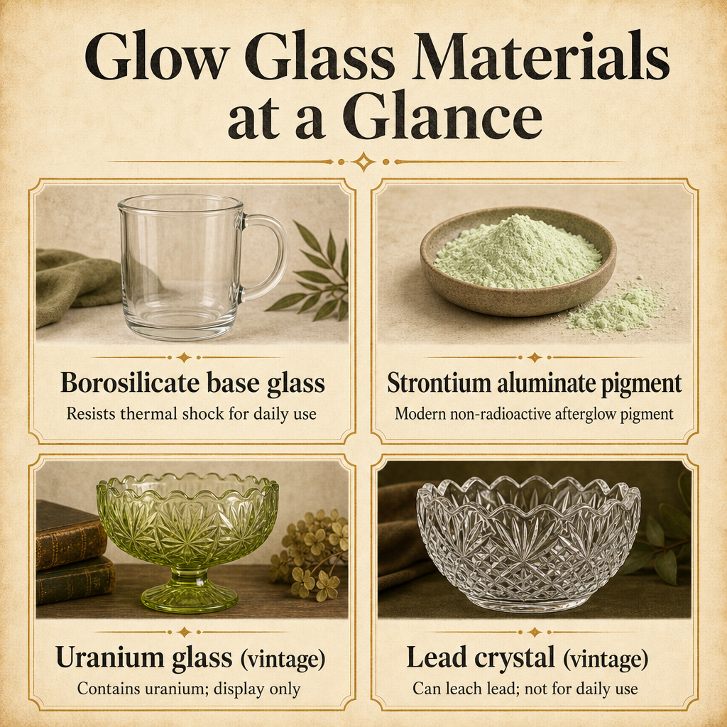 Glow Glass Materials at a Glance