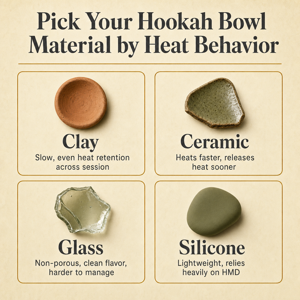Egyptian vs. Phunnel vs. Vortex: Hookah Bowl Comparison