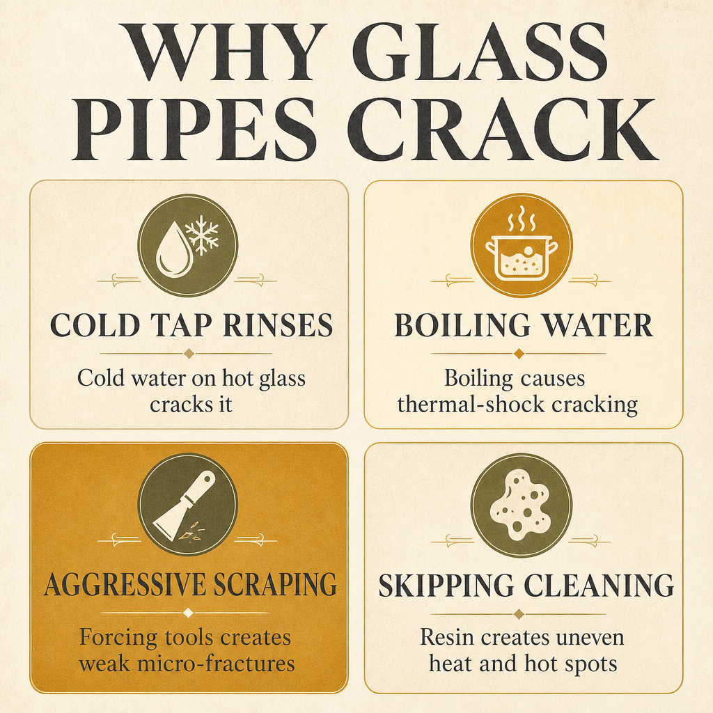 Why Glass Pipes Crack