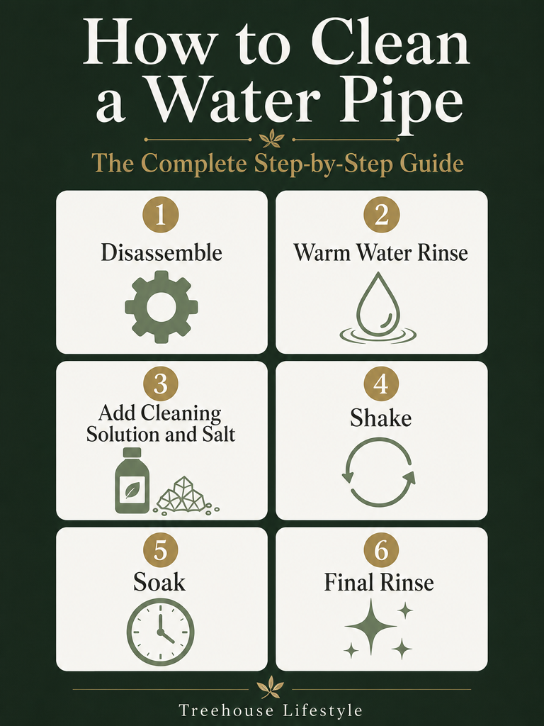 Bong Cleaning Step by Step