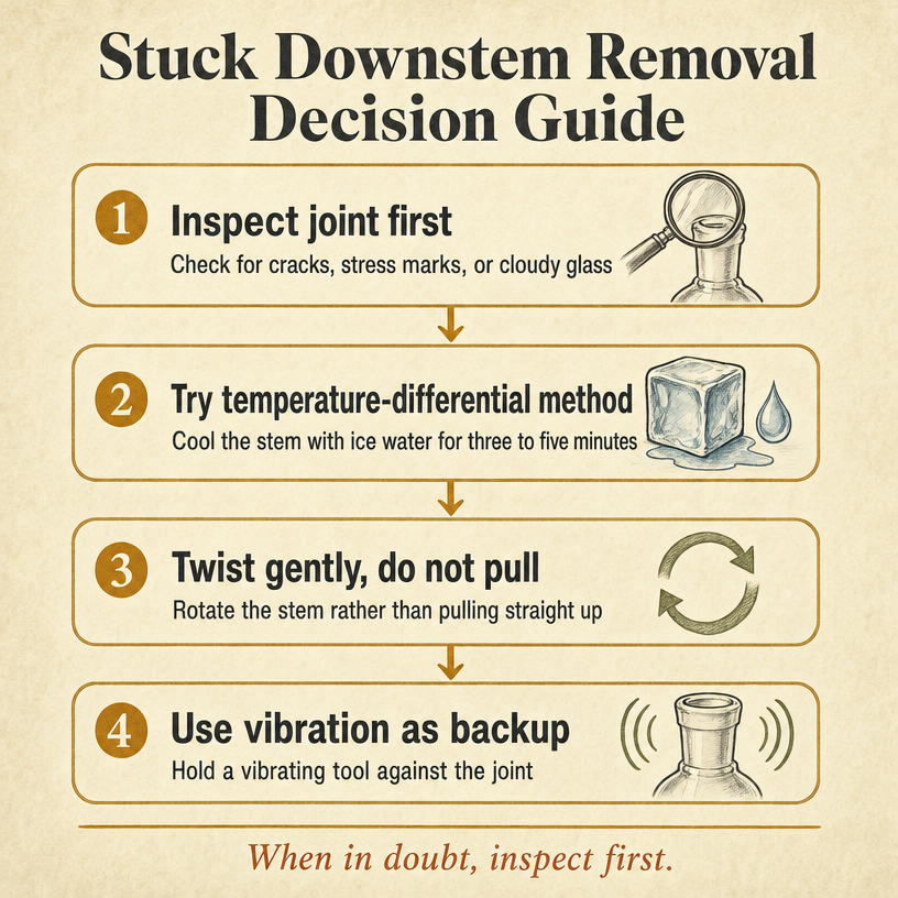 How to Measure a Downstem in Four Steps
