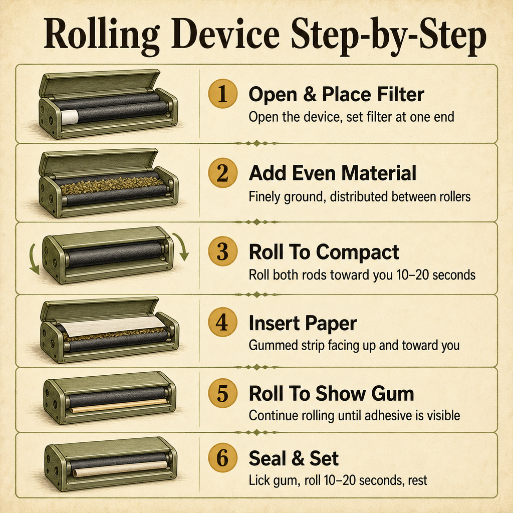 Rolling Machine Step-by-Step