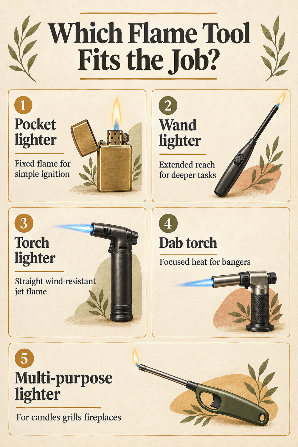 Which Flame Tool Fits the Job?