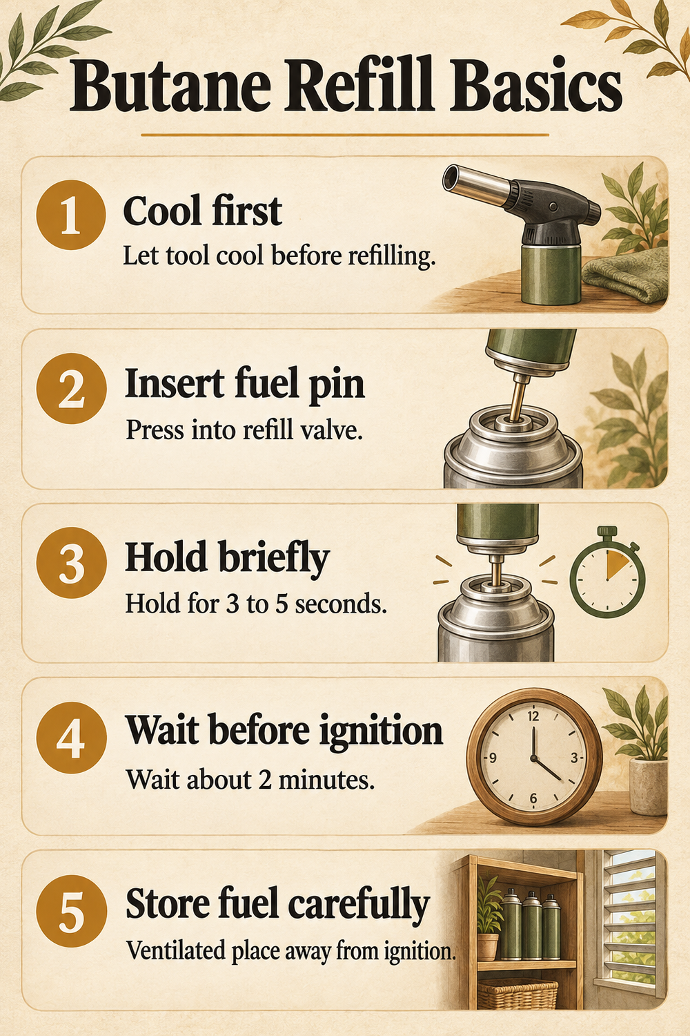 Butane Refill Basics