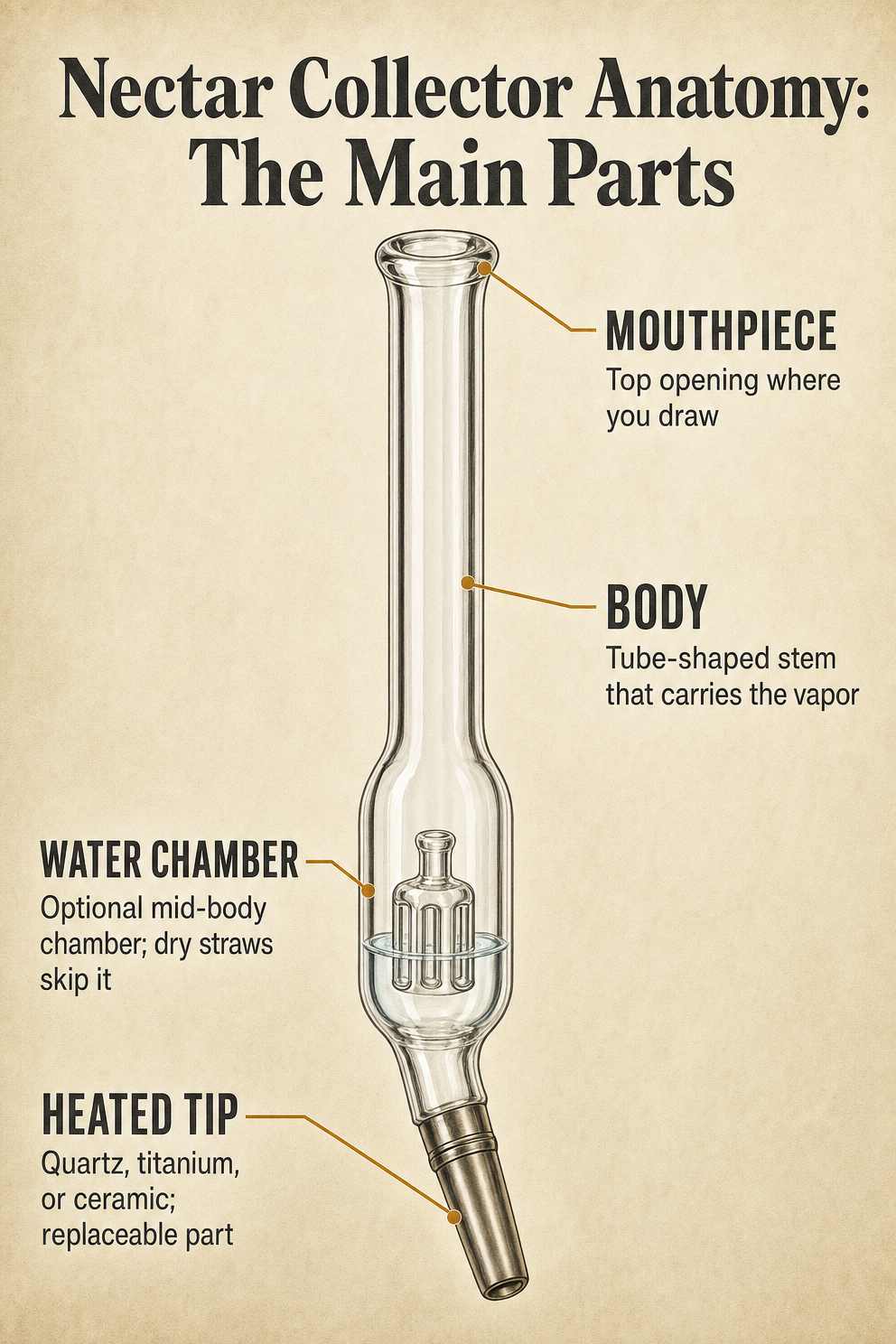 Nectar Collector Anatomy: The Main Parts