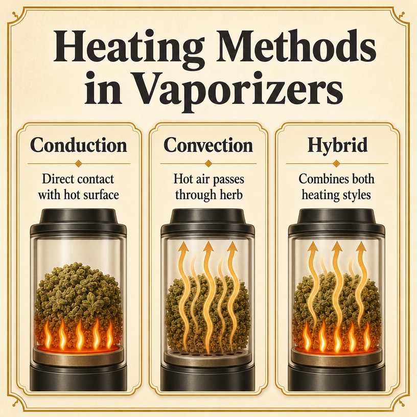Heating Methods in Vaporizers