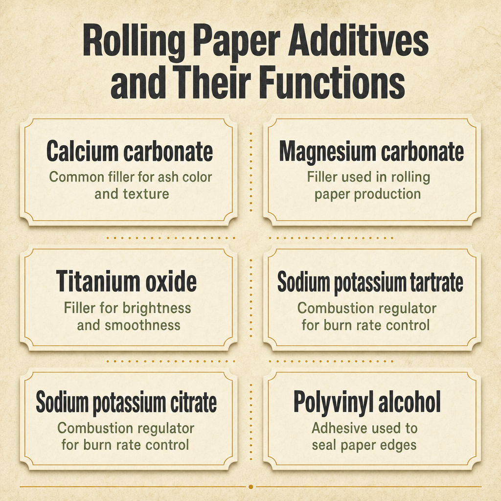Rolling Paper Additives and Their Functions
