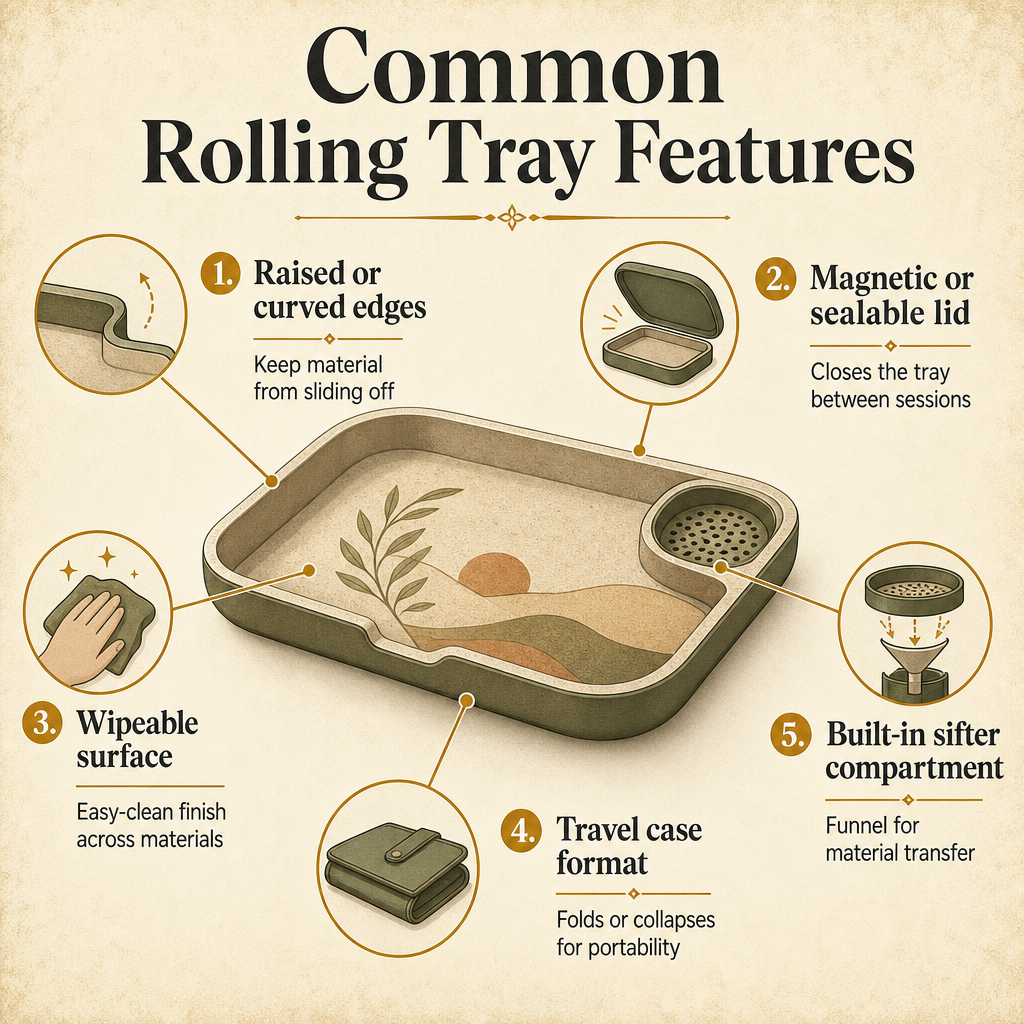 Standard Rolling Tray Size Tiers