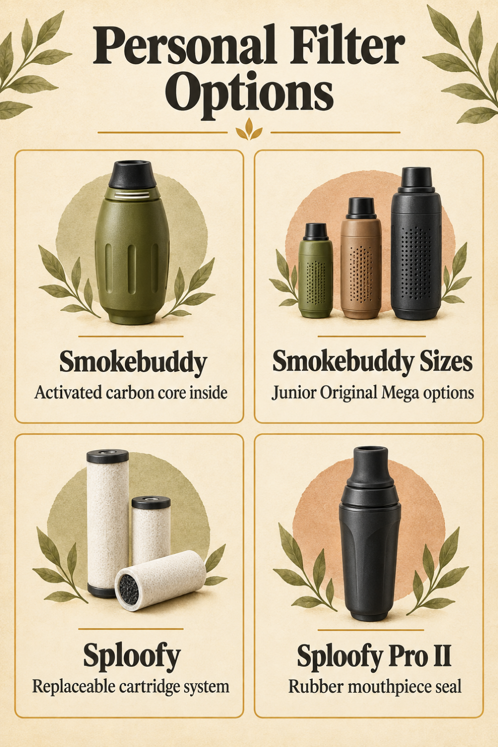 Personal Filter Options