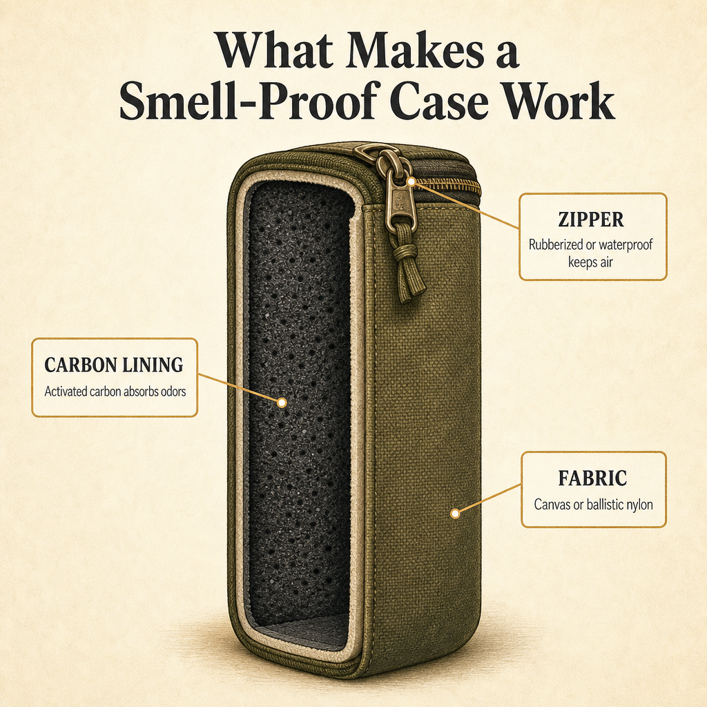What Makes a Smell-Proof Case Work