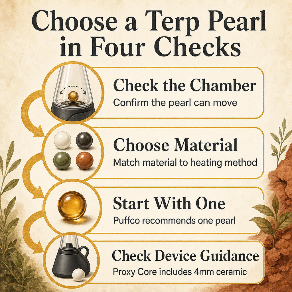 How Terp Pearls Start Spinning