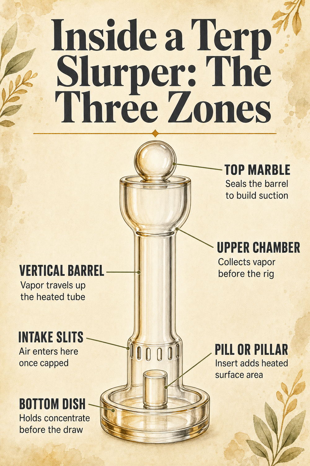 Inside a Terp Slurper: The Three Zones