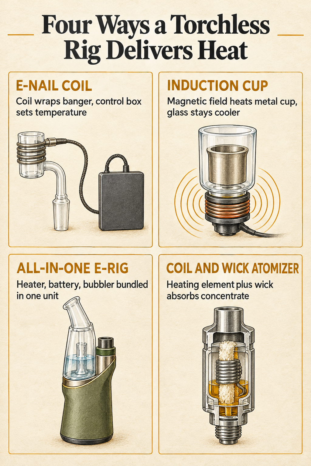 Four Ways a Torchless Rig Delivers Heat