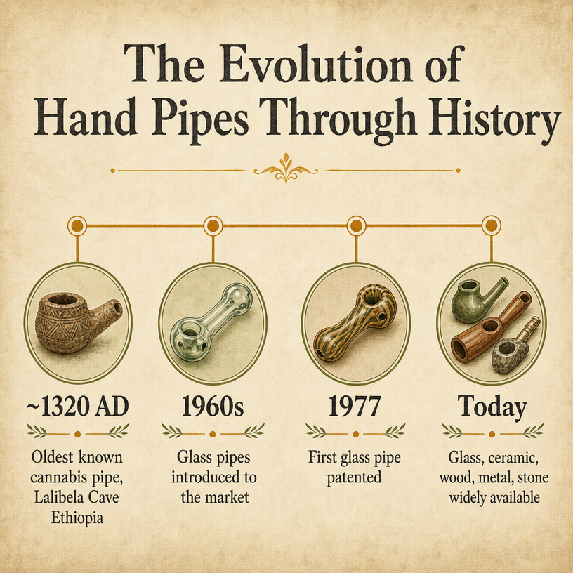 The Evolution of Hand Pipes Through History