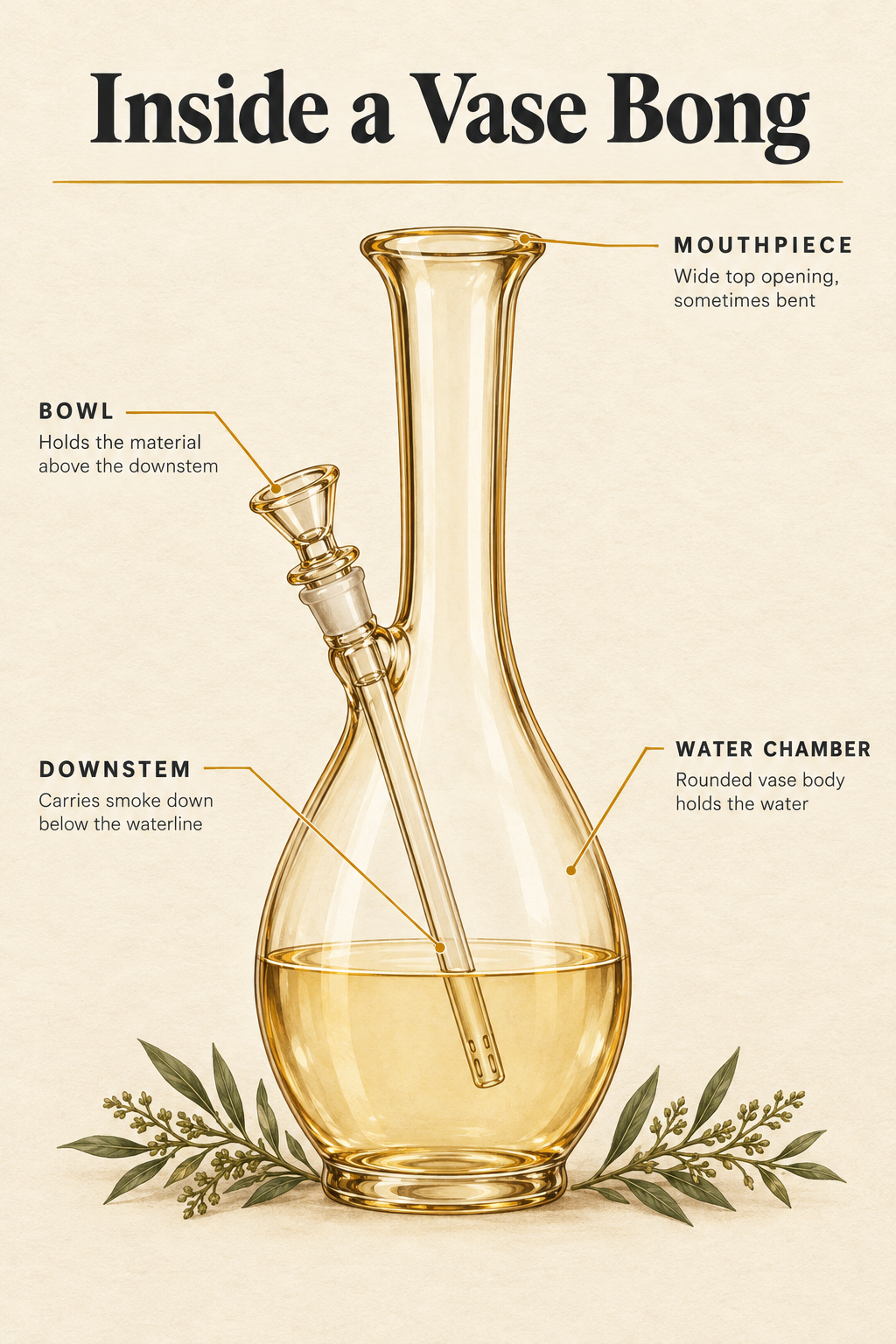 Inside a Vase Bong