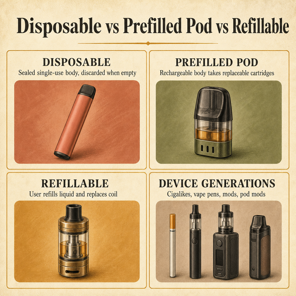 Inside a Disposable Vape: The Six Parts