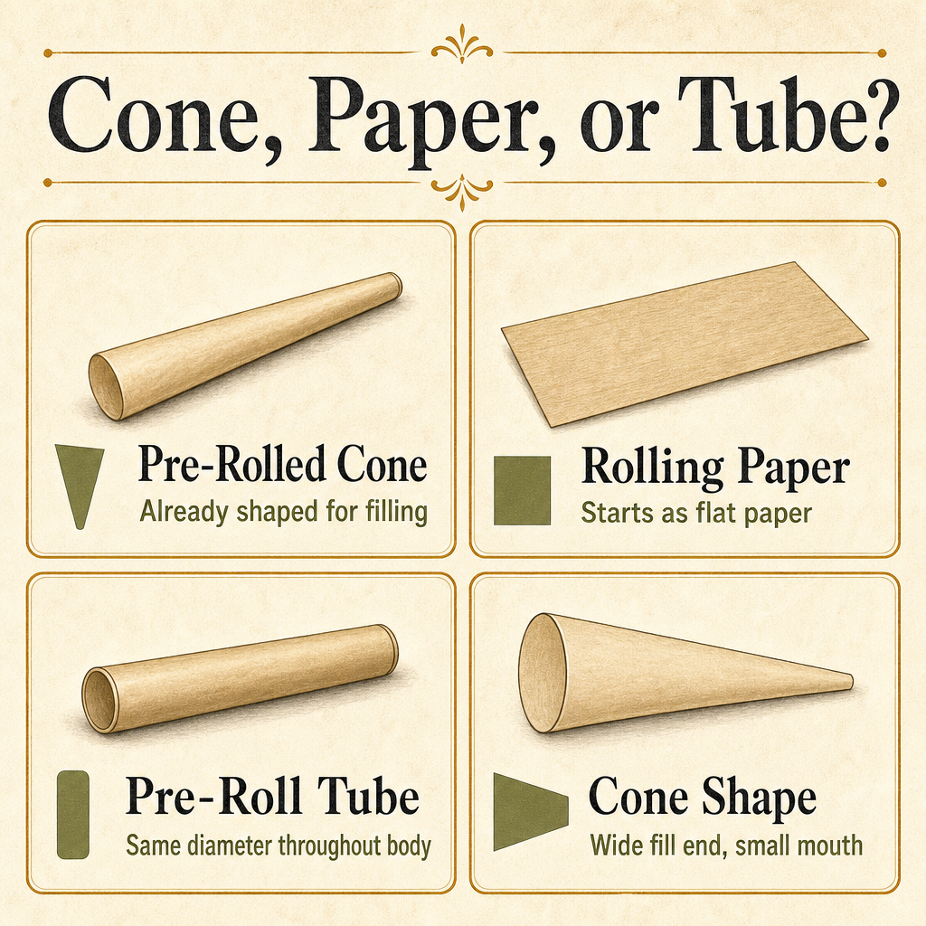 Cone, Paper, or Tube?