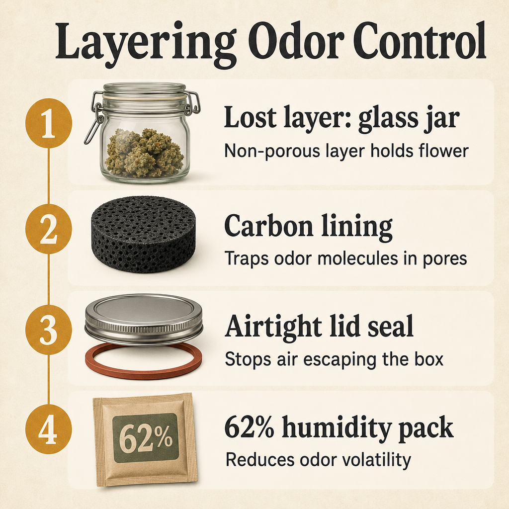 Layering Odor Control