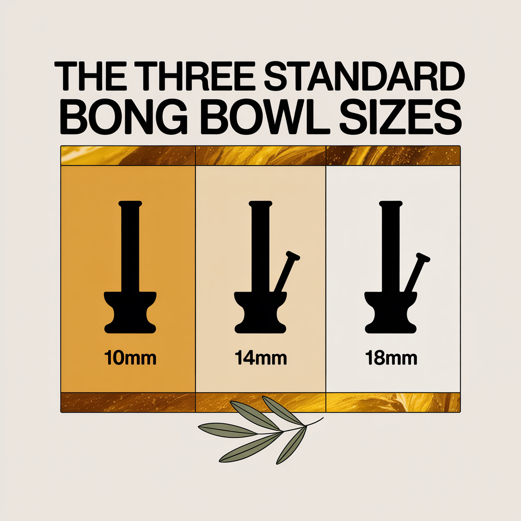 The Three Standard Bong Bowl Sizes