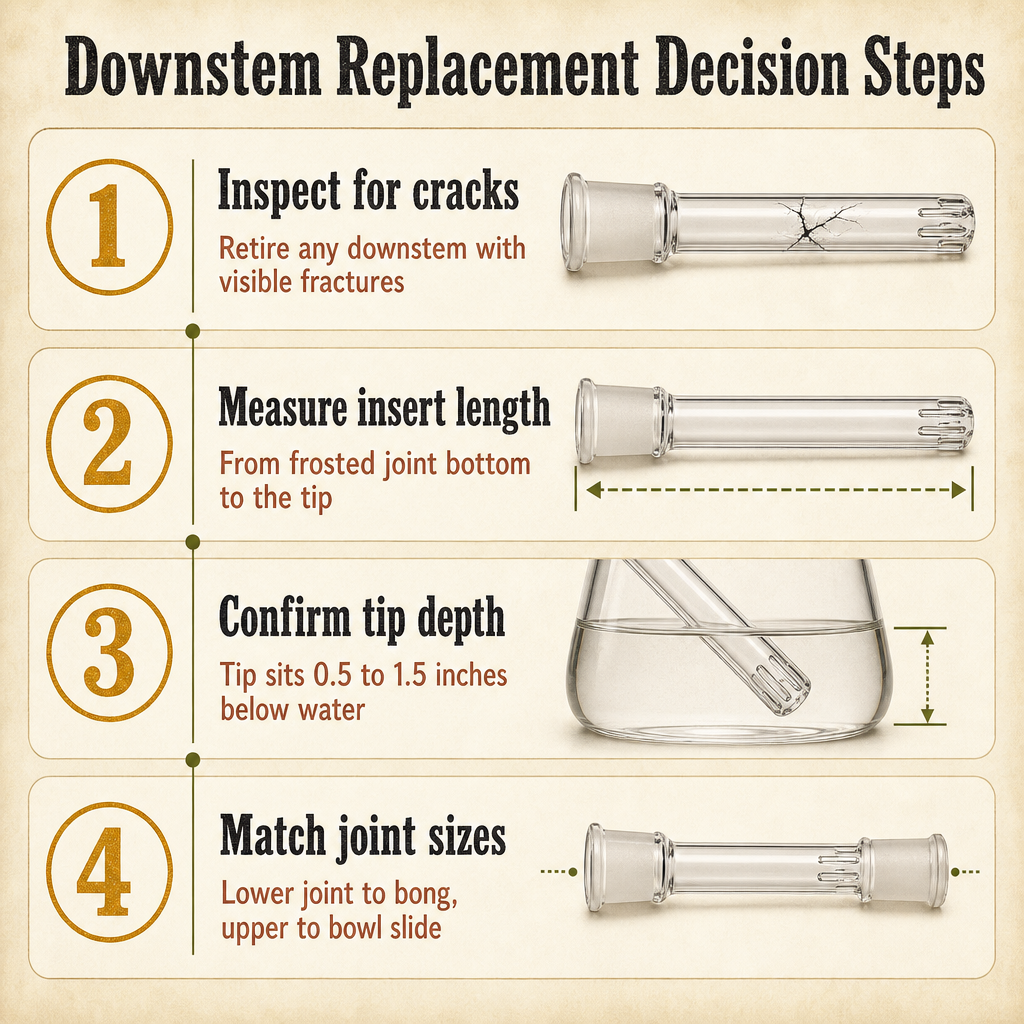 Downstem Replacement Decision Steps